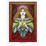Angel of the Grail Greeting Card
